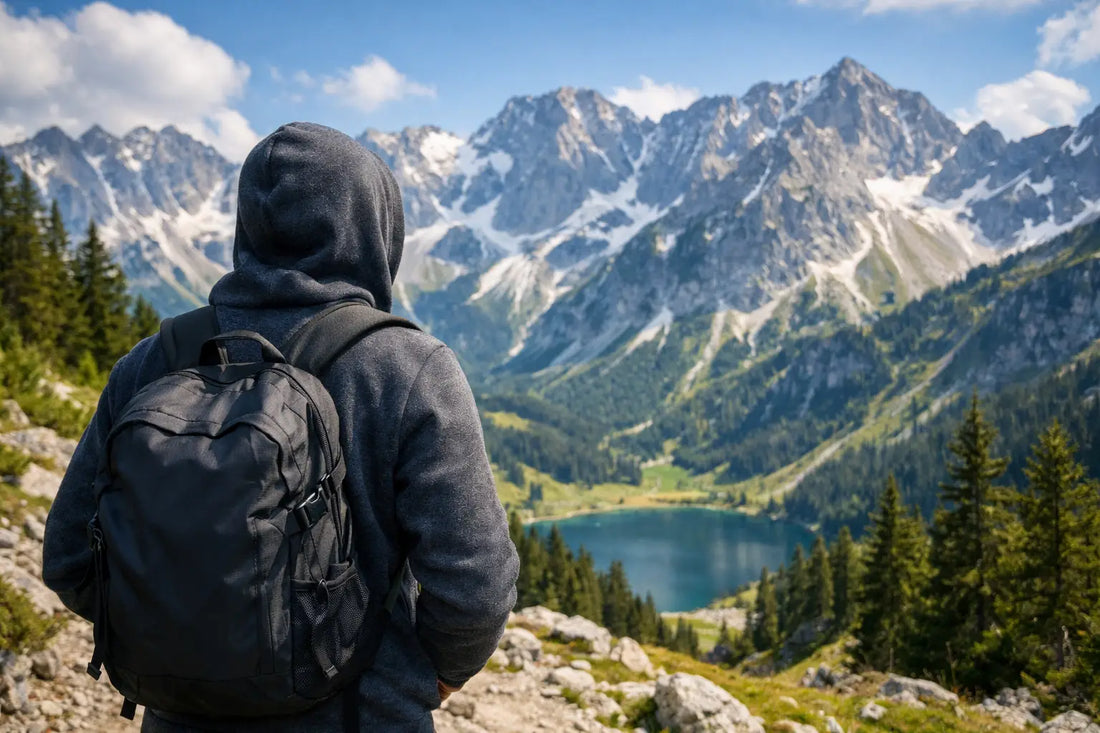 Hoodie für Berge Urlaub richtig wählen