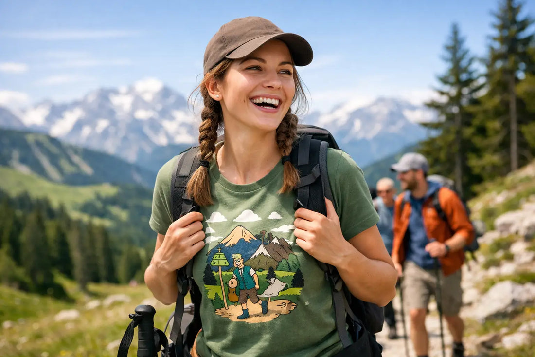 Wander Shirt Damen lustig - so wirkt’s richtig