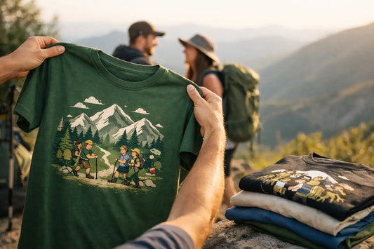 Witzige Wander Sprüche Shirt richtig wählen