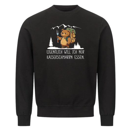 Kaiserbär Sweatshirt Schwarz Front