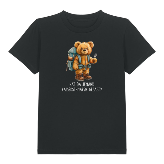 Kaiserohr Kinder T-Shirt Schwarz Front