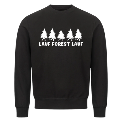 Lauf Forest Sweatshirt Schwarz Front