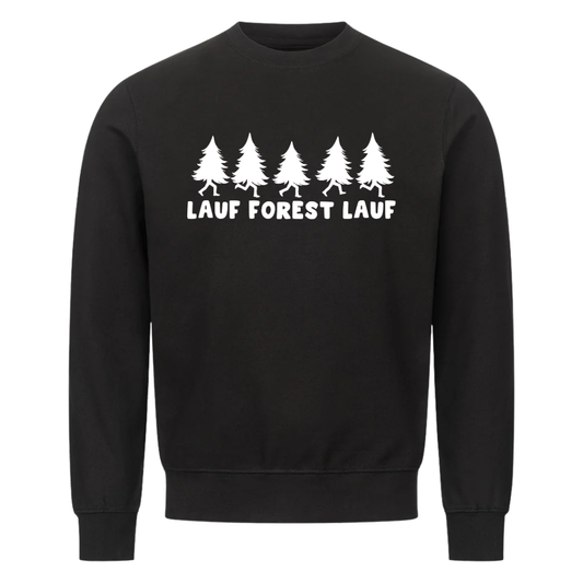Lauf Forest Sweatshirt Schwarz Front