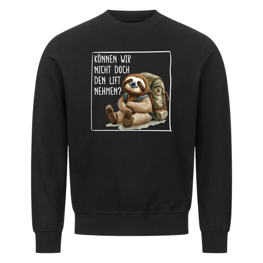 Lift Sweatshirt Schwarz Front