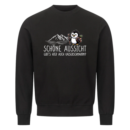 Schöne Aussicht Sweatshirt Schwarz Front