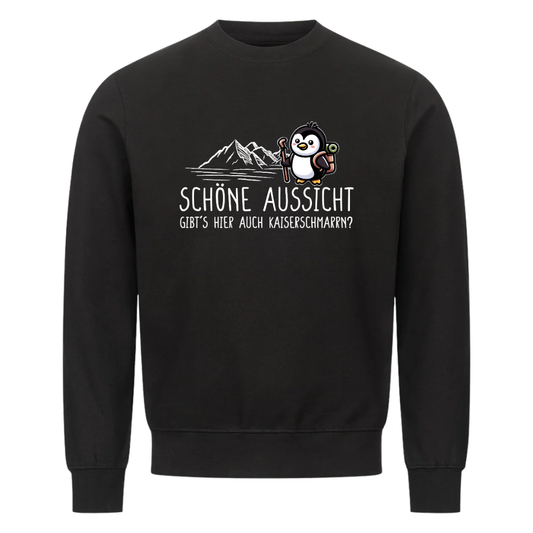 Schöne Aussicht Sweatshirt Schwarz Front