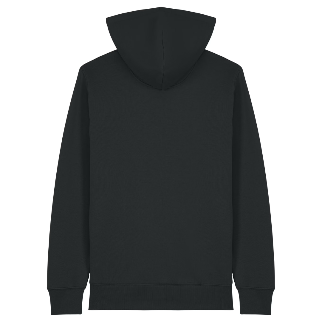 Bergluft Zipper Hoodie Schwarz Back