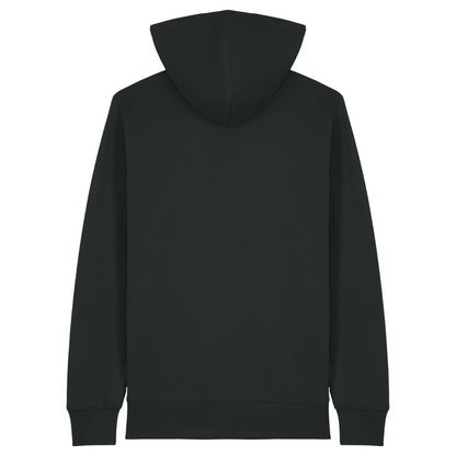 Off Day Zipper Hoodie Schwarz Back
