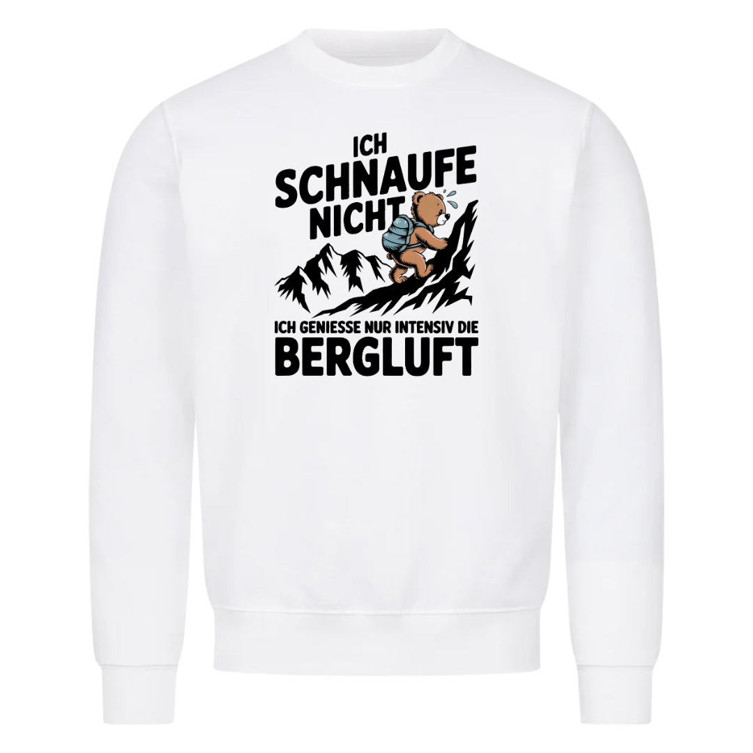 Bergluft Sweatshirt Weiß Front