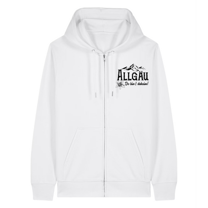 Dahoim Zipper Hoodie Weiß Front