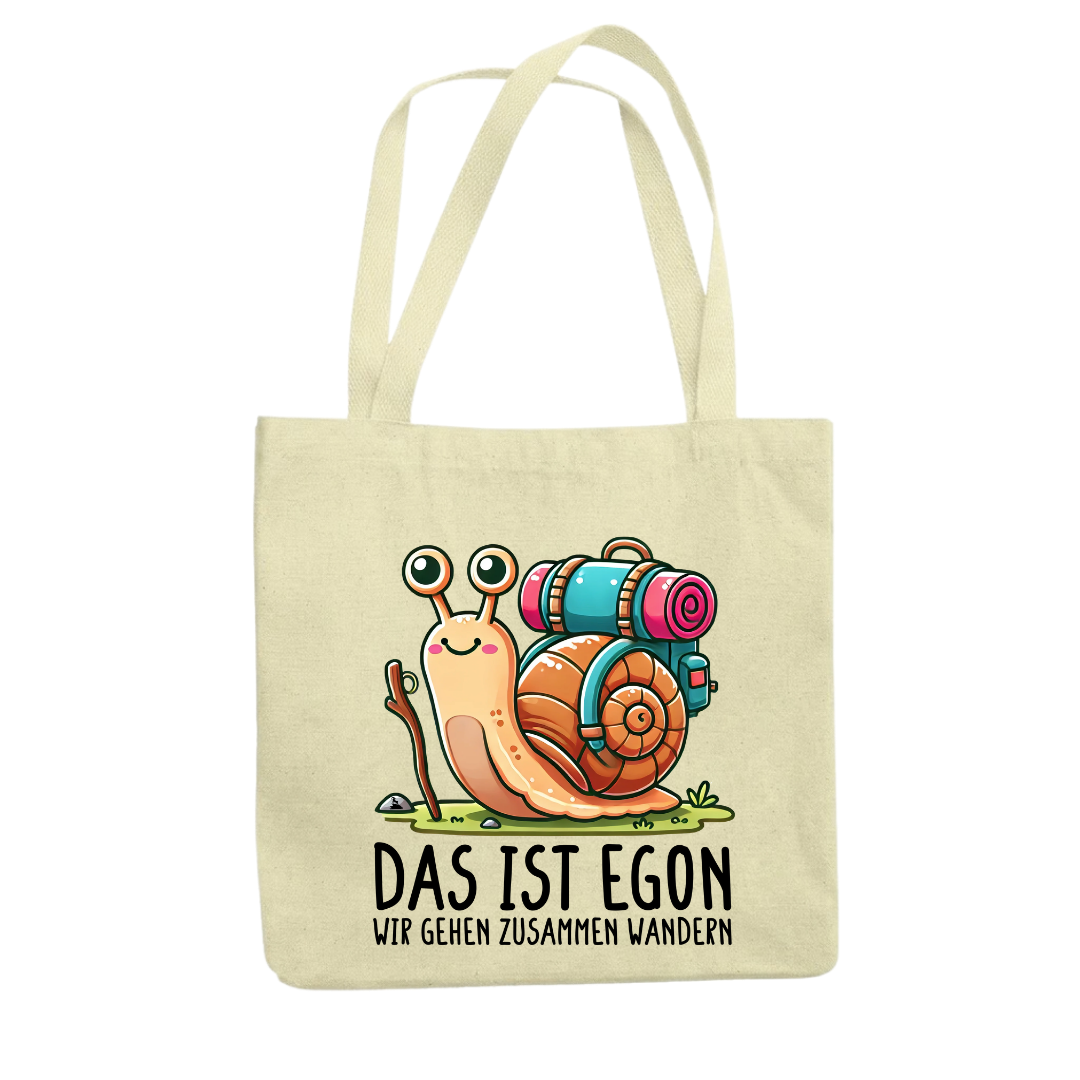Tragetasche beige – Das ist Egon