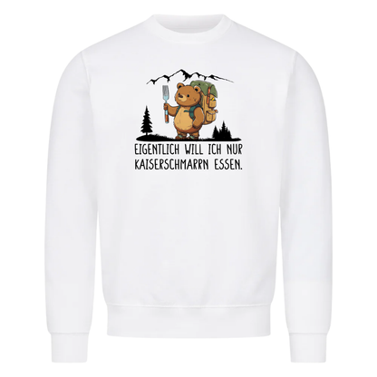 Kaiserbär Sweatshirt Weiß Front