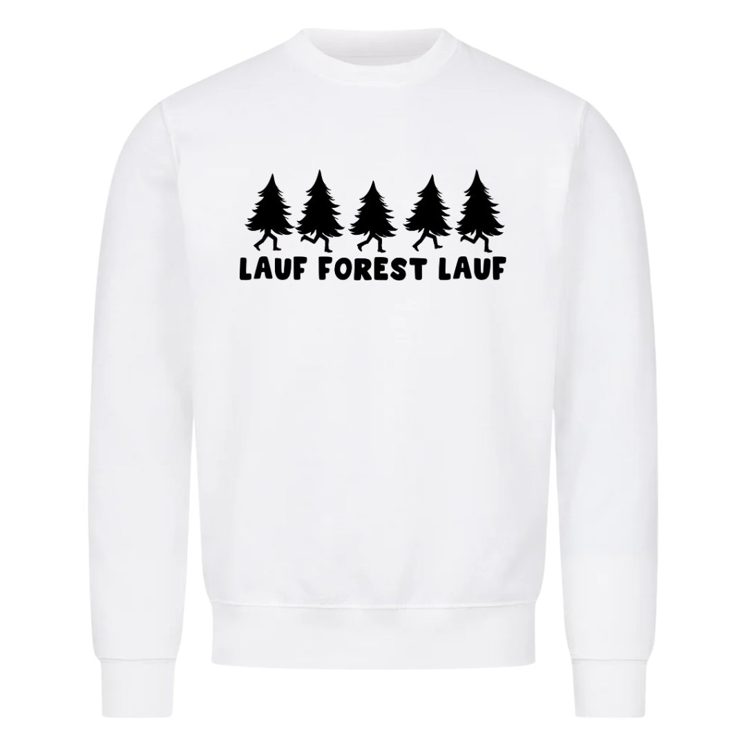 Lauf Forest Sweatshirt Weiß Front