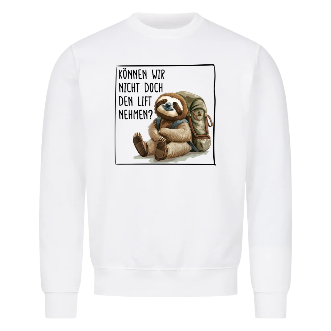 Lift Sweatshirt Weiß Front