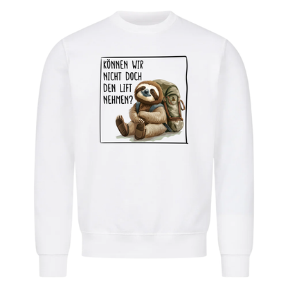 Lift Sweatshirt Weiß Front