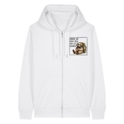 Lift Zipper Hoodie Weiß Front