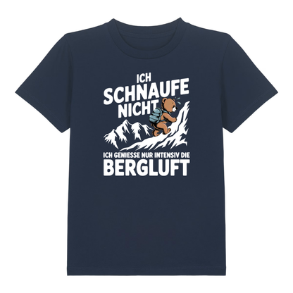 Bergluft Kinder T-Shirt Navy Front