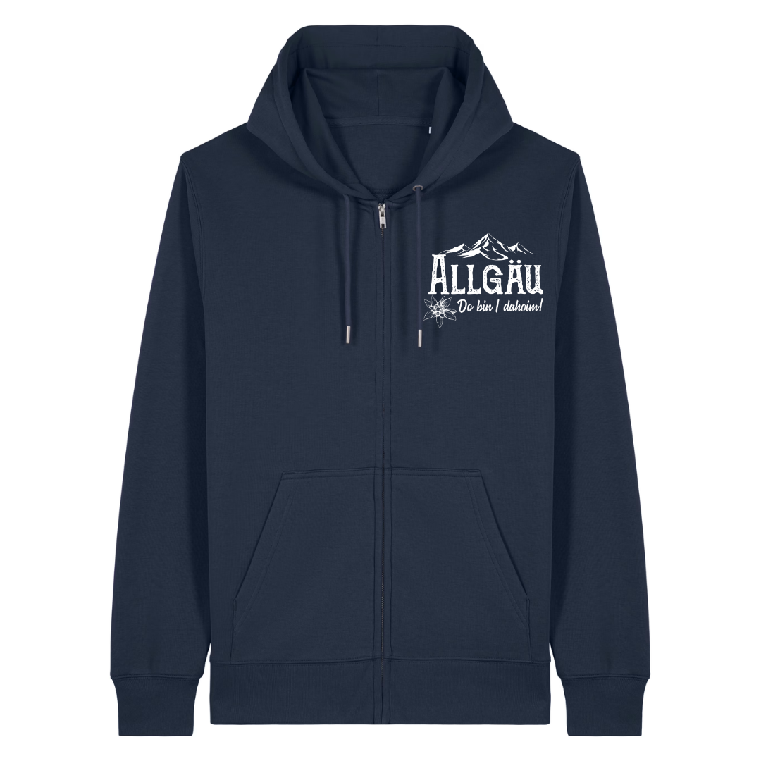 Dahoim Zipper Hoodie Navy Front