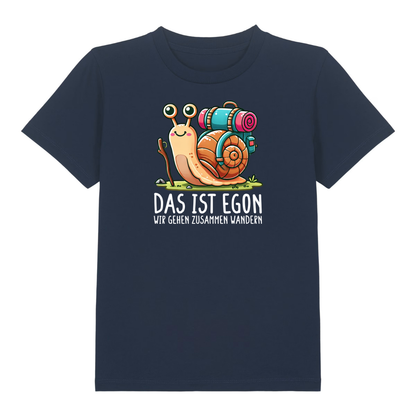 EGON Kinder T-Shirt Navy Front