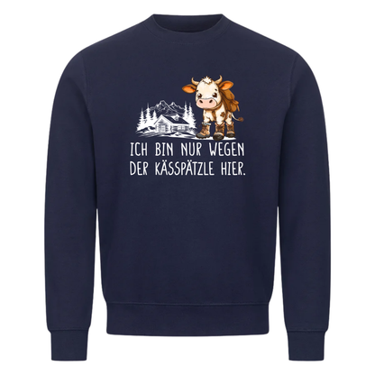 Kässpätzle Sweatshirt Navy Front