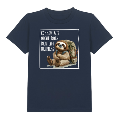 Lift Kinder T-Shirt Navy Front