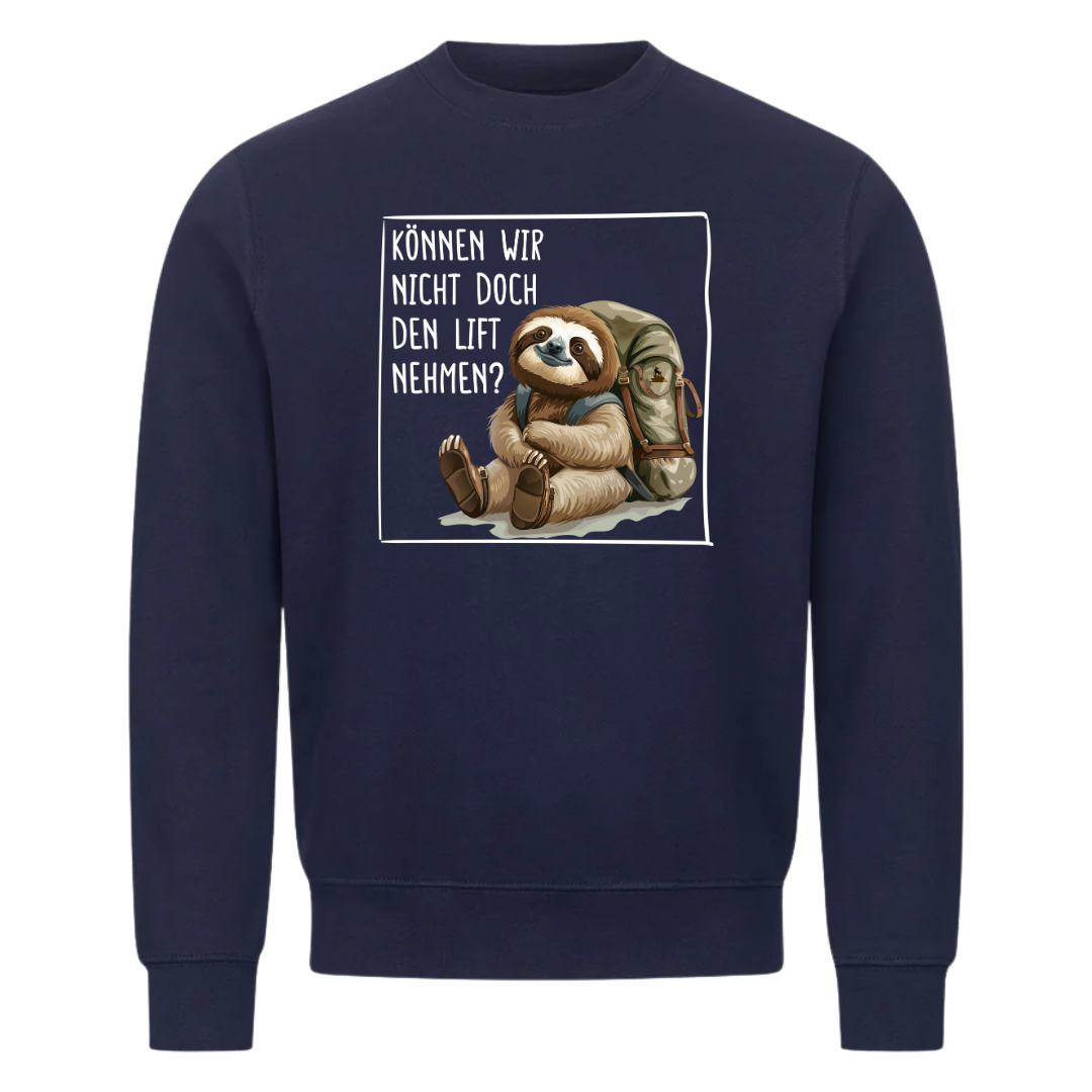 Lift Sweatshirt Navy Front
