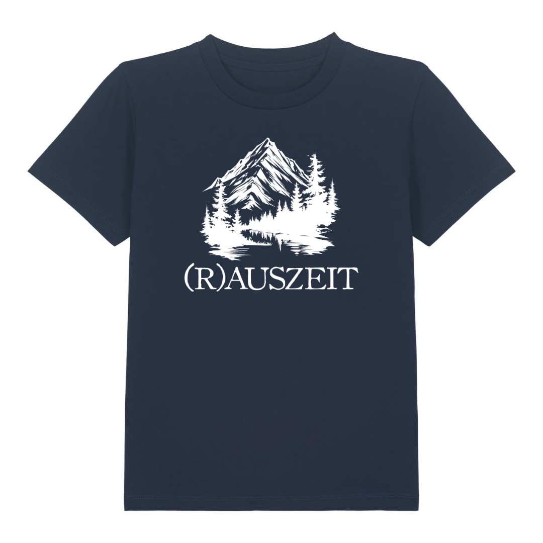 Rauszeit Kinder T-Shirt Navy Front