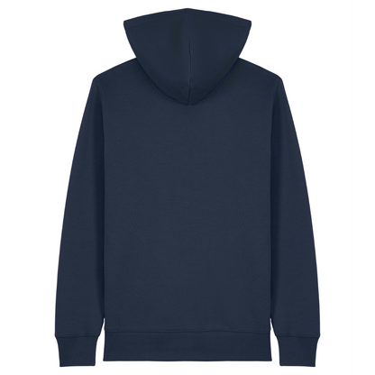 Lift Zipper Hoodie Navy Back