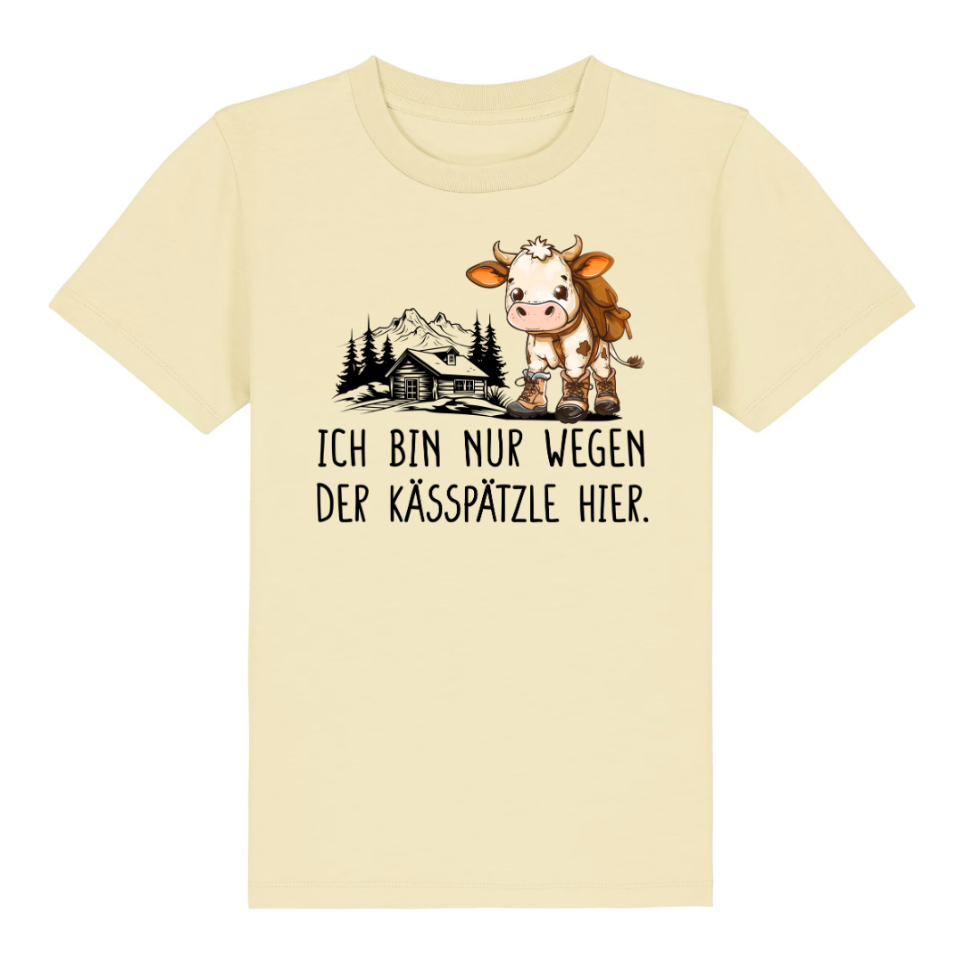 Kässpätzle Kinder T-Shirt Butter Front