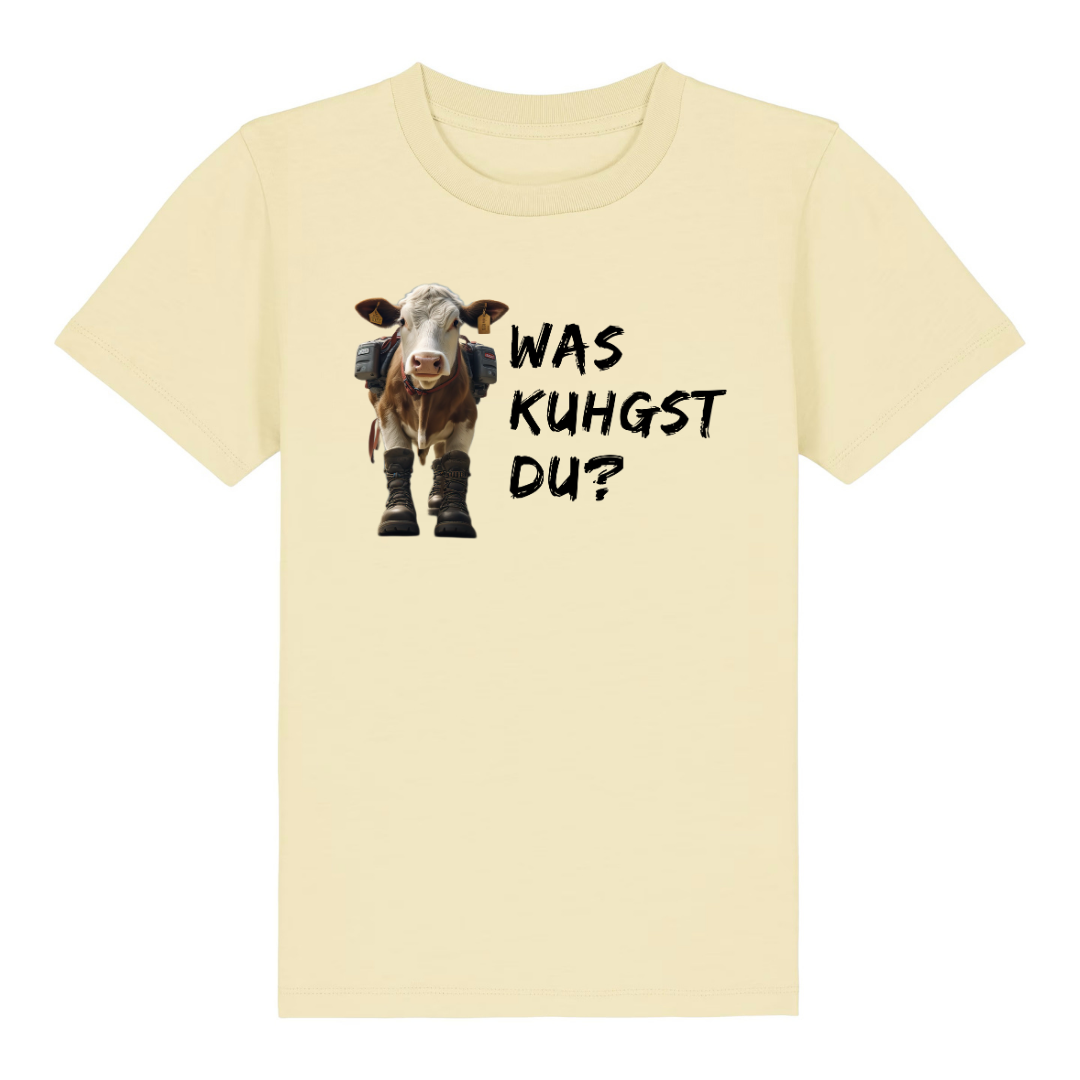 Kuhgst Du Kinder T-Shirt Butter Front