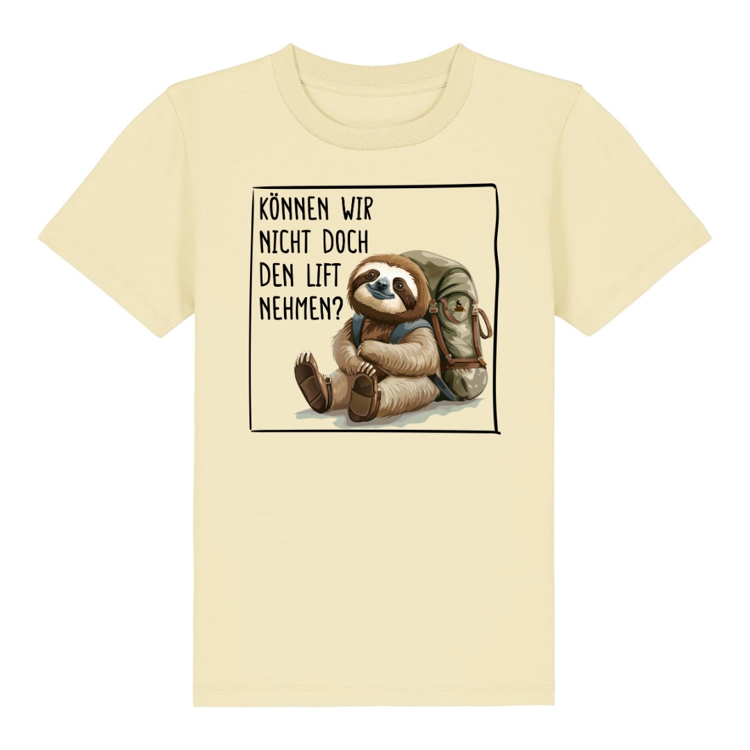 Lift Kinder T-Shirt Butter Front