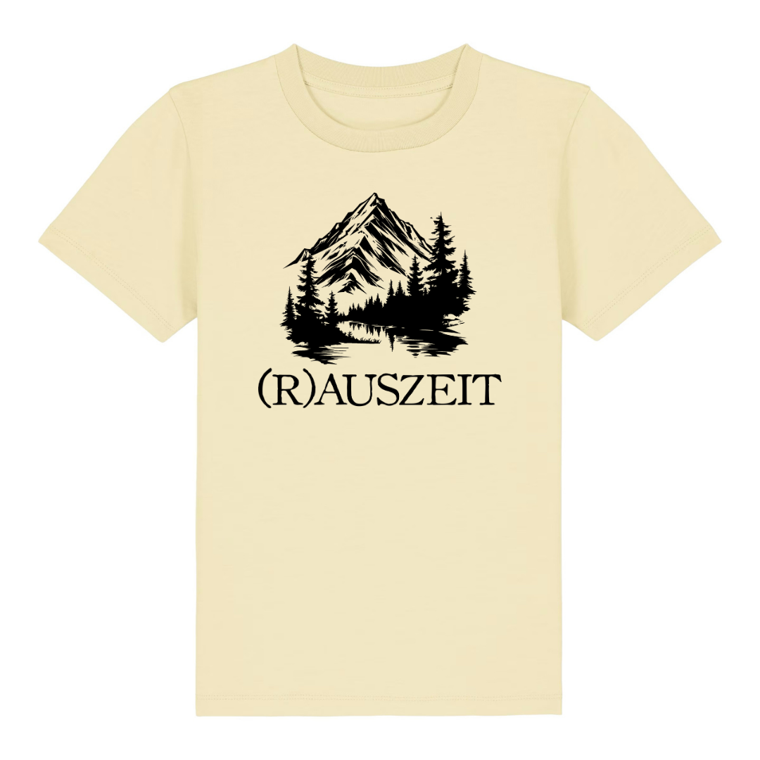 Rauszeit Kinder T-Shirt Butter Front
