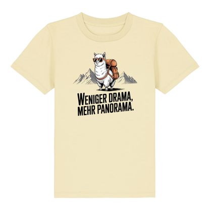 Weniger Drama Kinder T-Shirt Butter Front