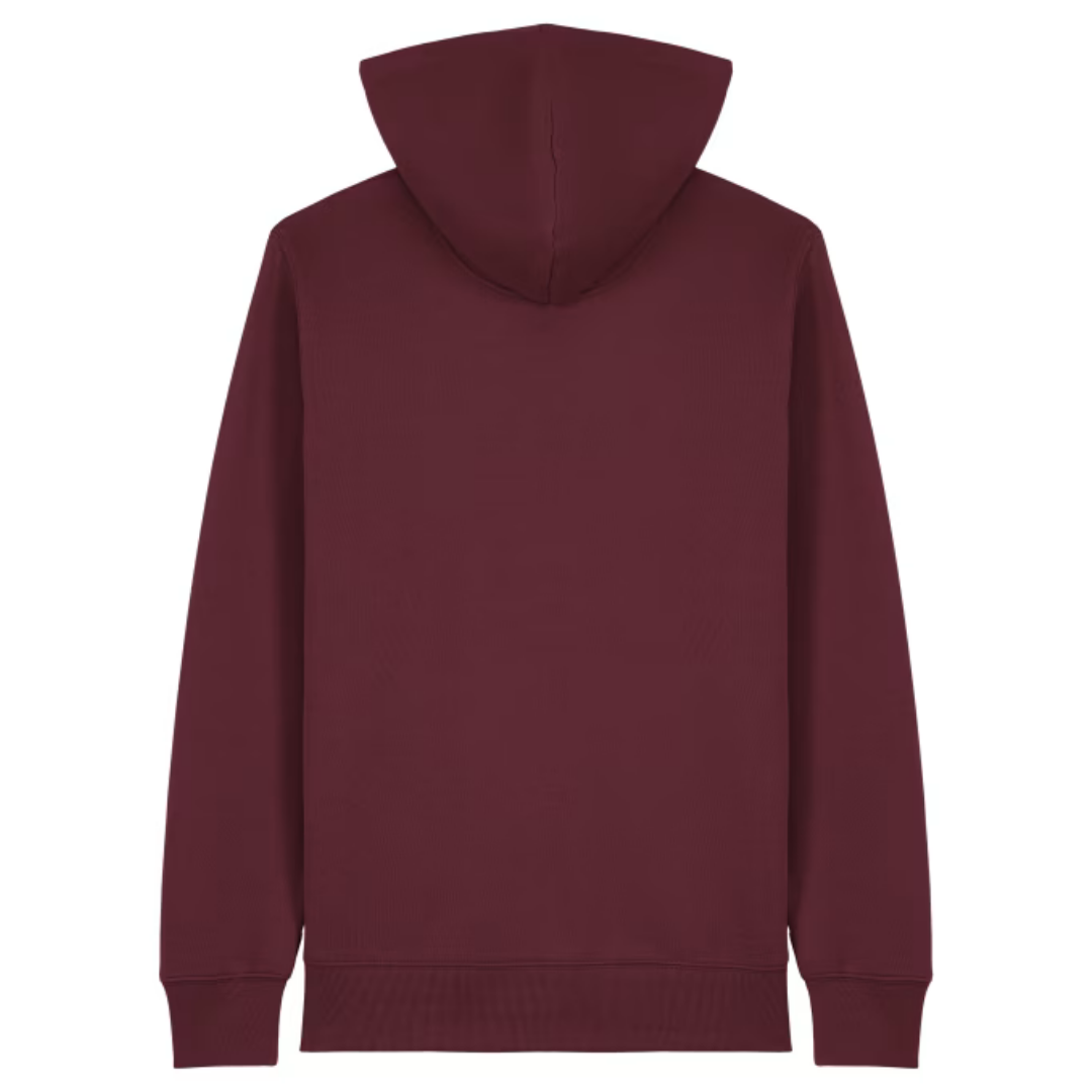 Kaiserbär Zipper Hoodie Burgunder Back