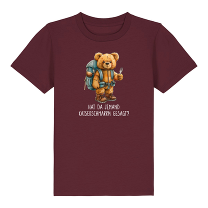 Kaiserohr Kinder T-Shirt Burgunder Front