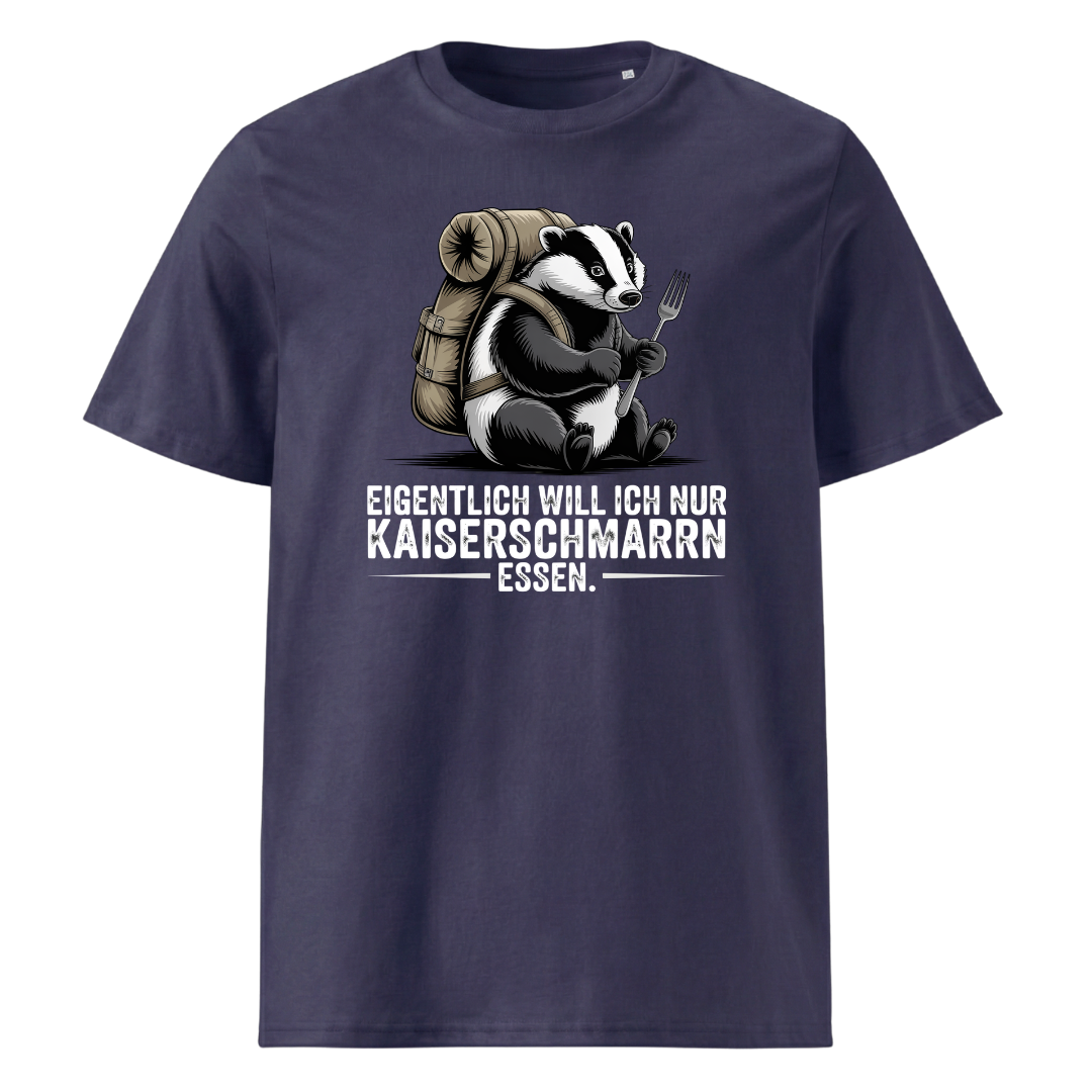 Kaiserschmarrn Dachs T-Shirt Unisex mit Dachs-Motiv, weitere Ansicht