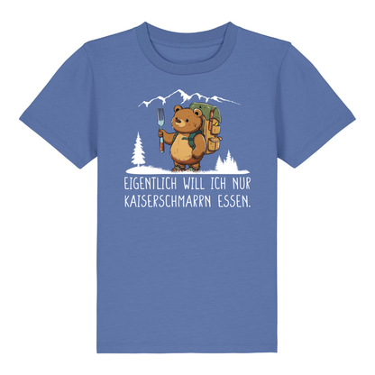 Kaiserbär Kinder T-Shirt Blau Front