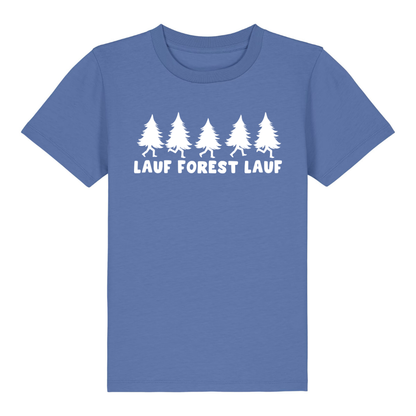 Lauf Forest Kinder T-Shirt Blau Front