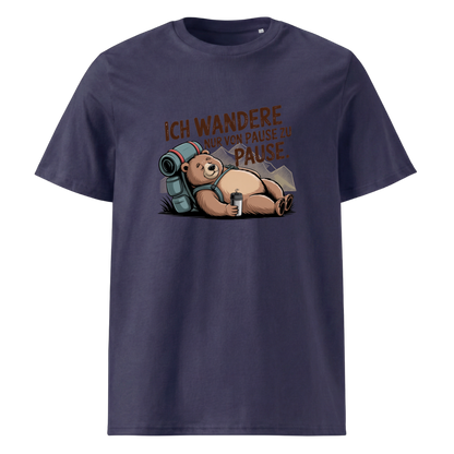 Pausenbär T-Shirt Unisex mit Bären-Motiv, weitere Ansicht