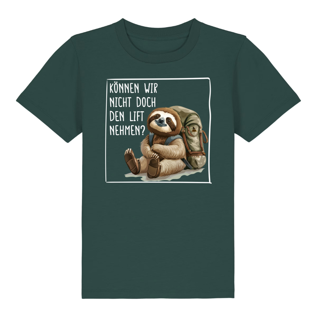 Lift Kinder T-Shirt Grün Front