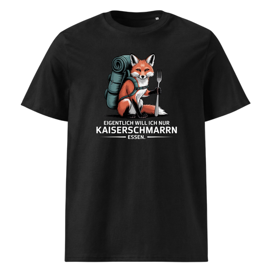 Kaiserschmarrn Fuchs T-Shirt Unisex mit Fuchs-Motiv, Frontansicht