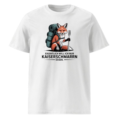 Kaiserschmarrn Fuchs T-Shirt Unisex mit Fuchs-Motiv, Motivdetail