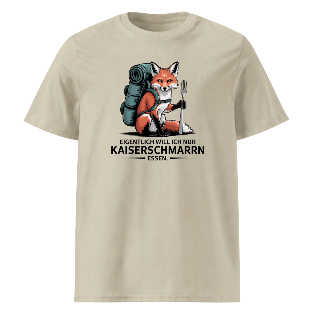 Kaiserschmarrn Fuchs T-Shirt Unisex mit Fuchs-Motiv, Farbvariante