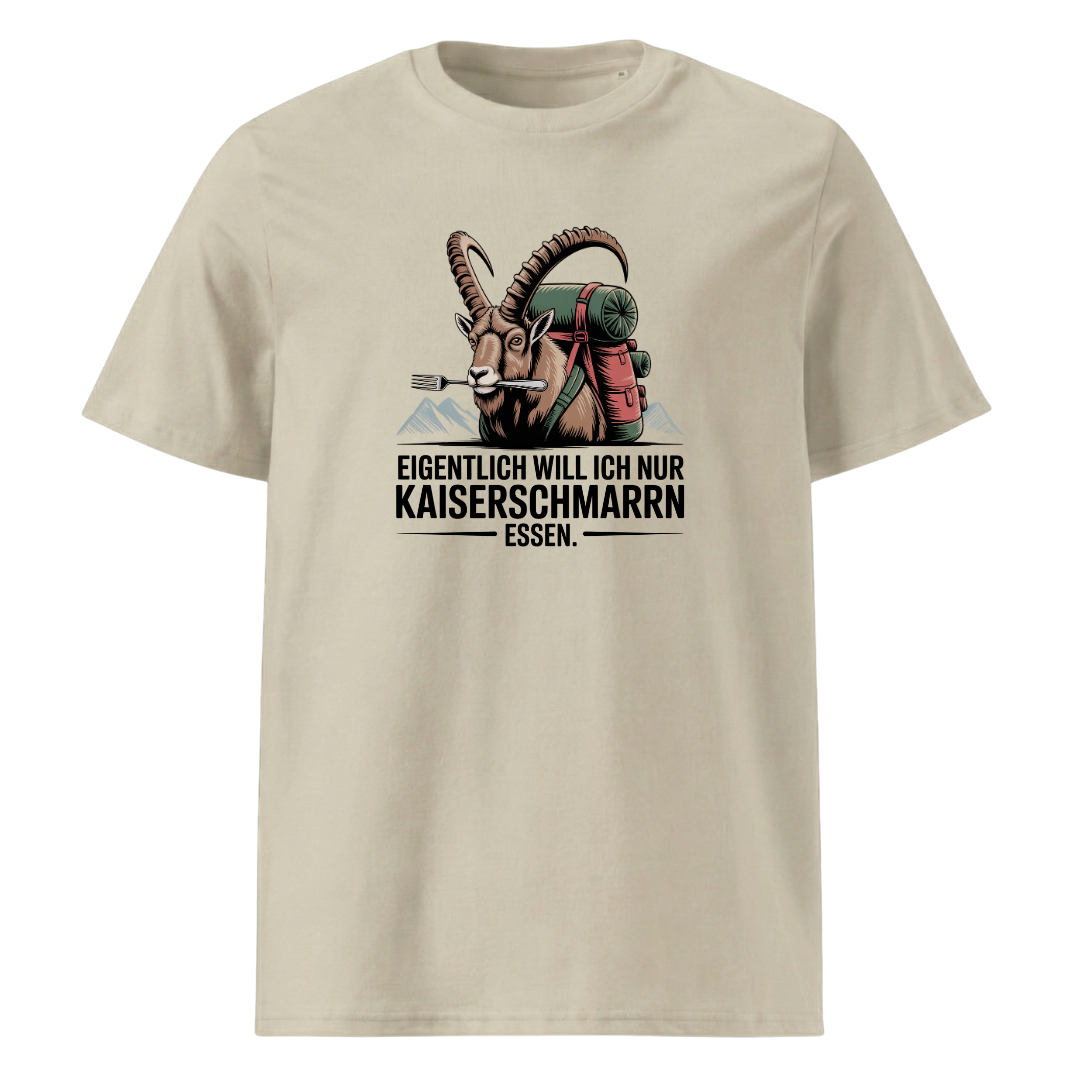 Kaiserschmarrn Ziege T-Shirt Unisex mit Ziegen-Motiv, Farbvariante