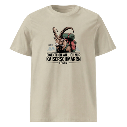 Kaiserschmarrn Ziege T-Shirt Unisex mit Ziegen-Motiv, Farbvariante