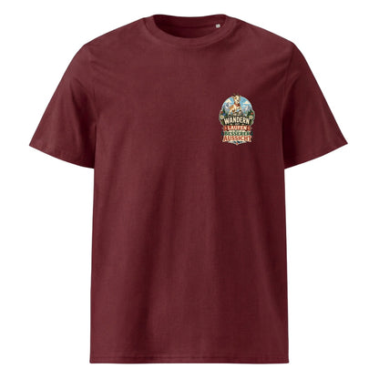 Wandern ist Laufen mit besserer Aussicht Unisex T-Shirt mit Brustdruck, Kraxelgaudi