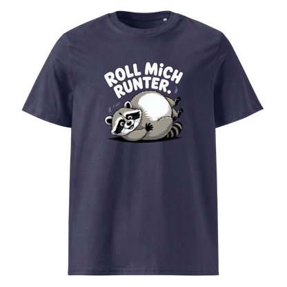 Roll mich runter T-Shirt Unisex mit Wander-Spruch, weitere Ansicht
