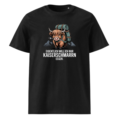 Kaiserschmarrn Kuh T-Shirt Unisex mit Kuh-Motiv, Frontansicht