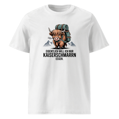 Kaiserschmarrn Kuh T-Shirt Unisex mit Kuh-Motiv, Motivdetail