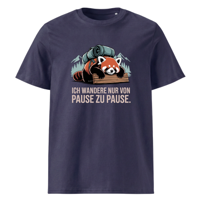 Pause machen T-Shirt Unisex mit Wander-Motiv, weitere Ansicht